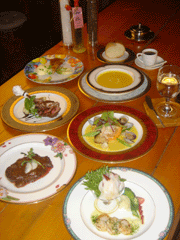 �f�B�i�[�̎ʐ^